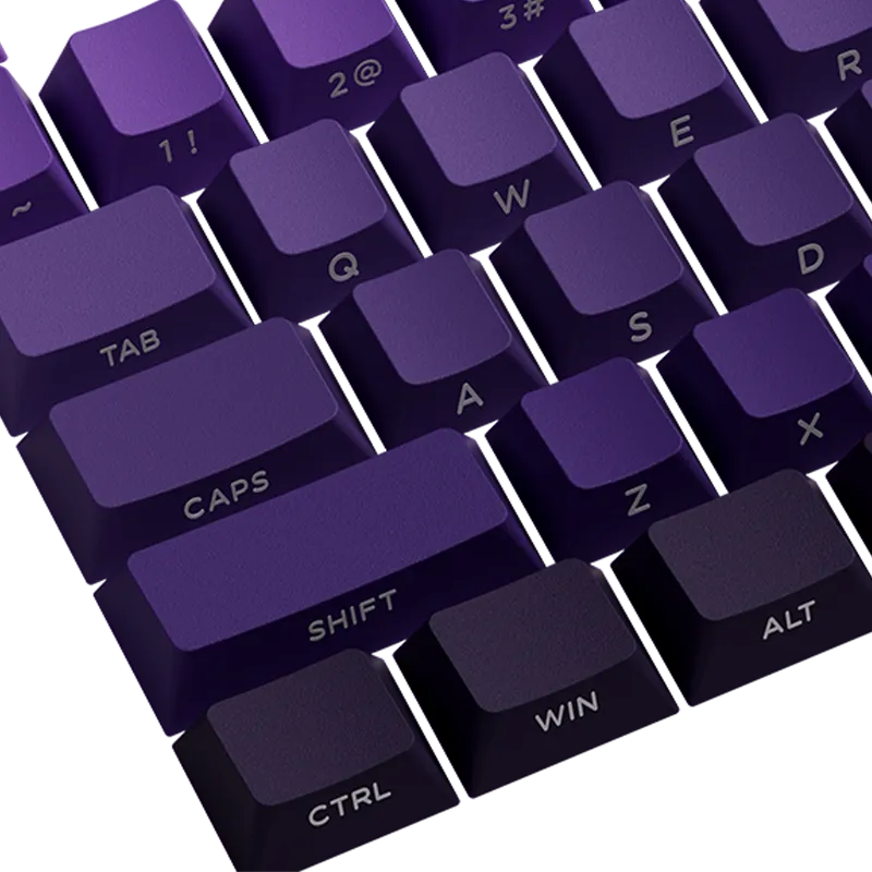 MonsGeek Gradient set keycap 135 taste side-print