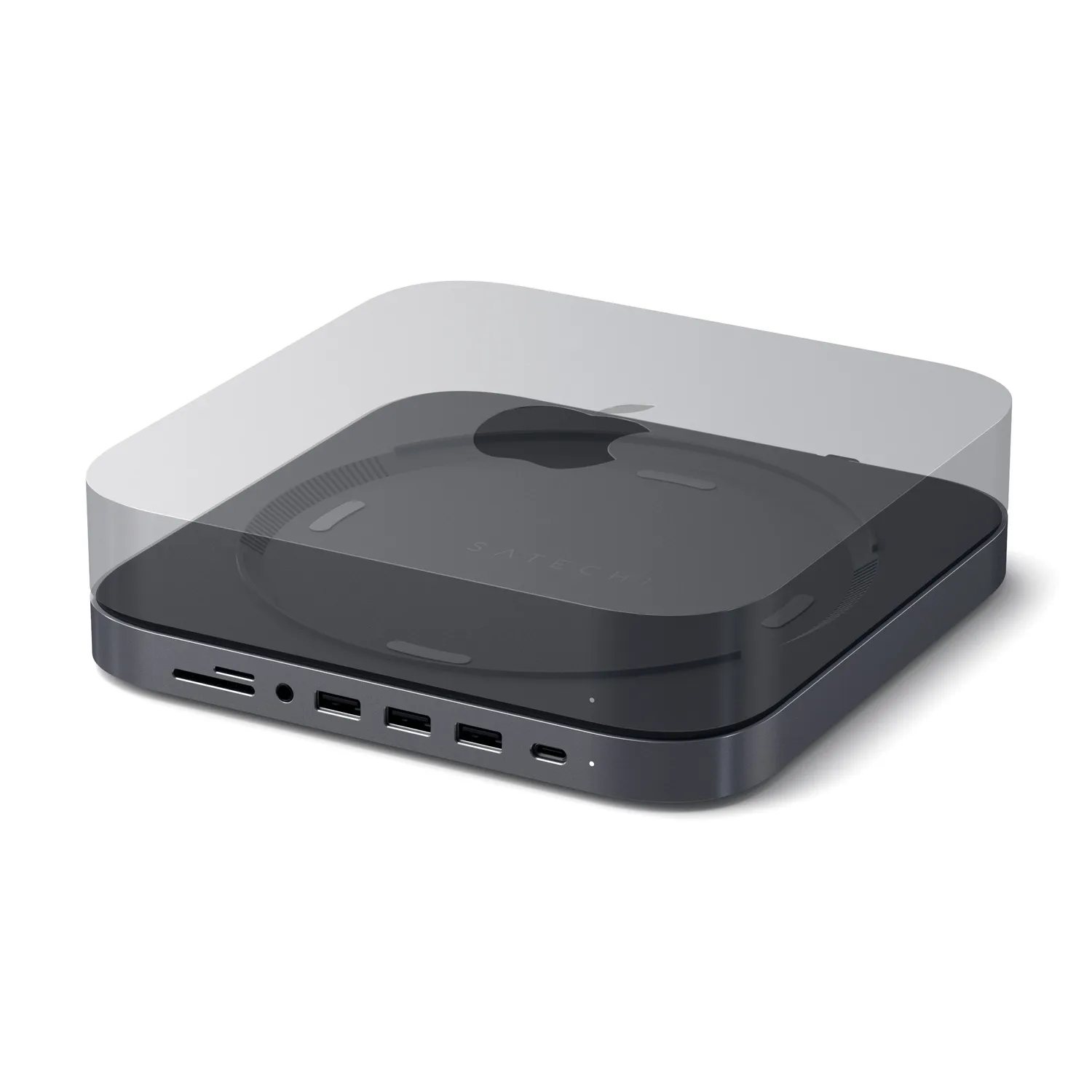 Satechi Type-C Stand Hub Mac Mini hub USB-C Space Gray