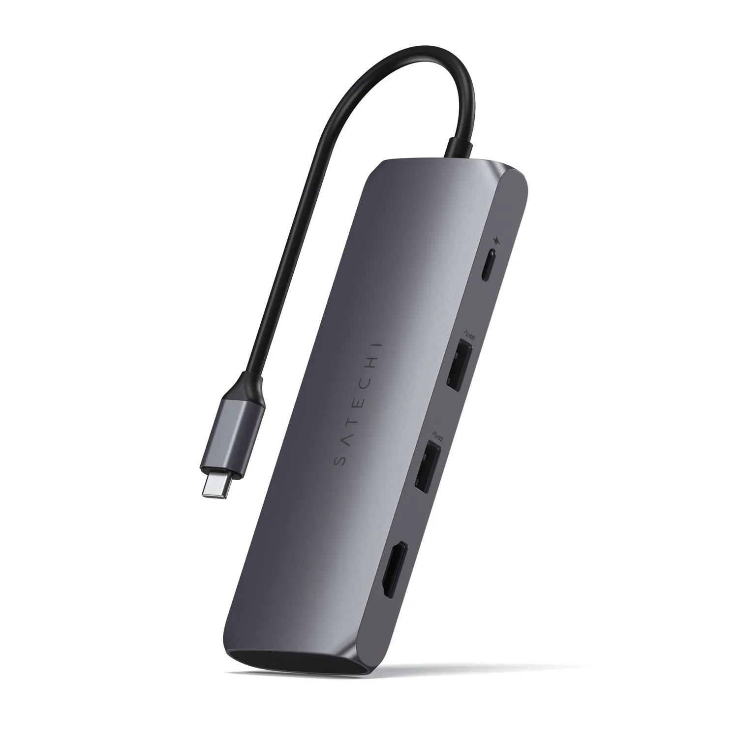 Satechi USB-C Hybrid adaptor multiport SSD Space Gray