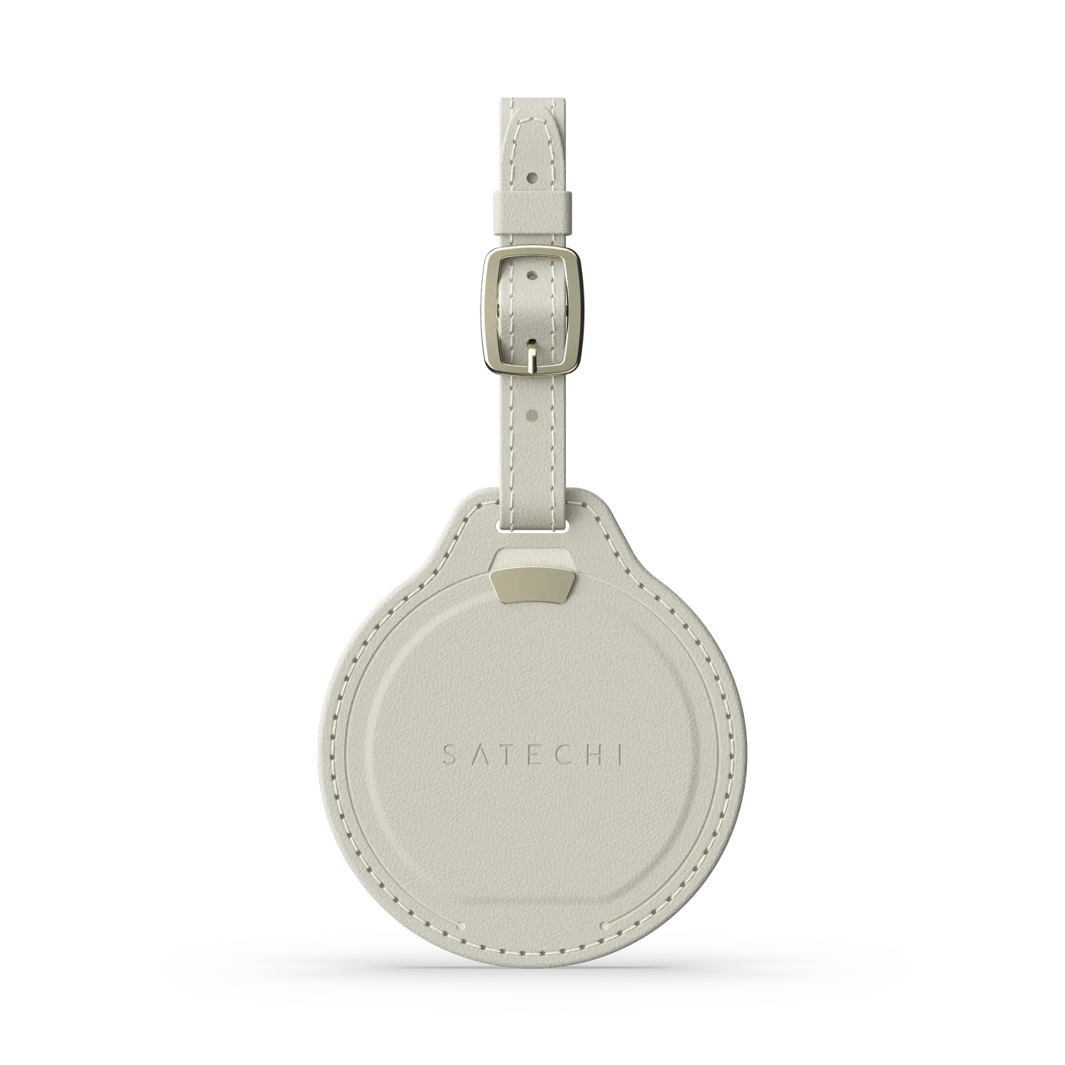 Satechi Vegan-Leather FindAll Luggage Tag eticheta bagaj negru Find My