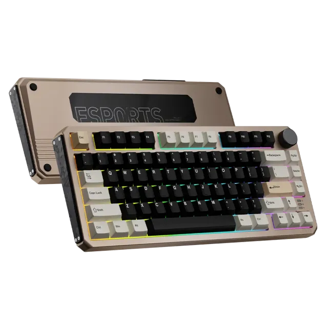 Dareu A75 HE tastatura gaming neagra aluminiu