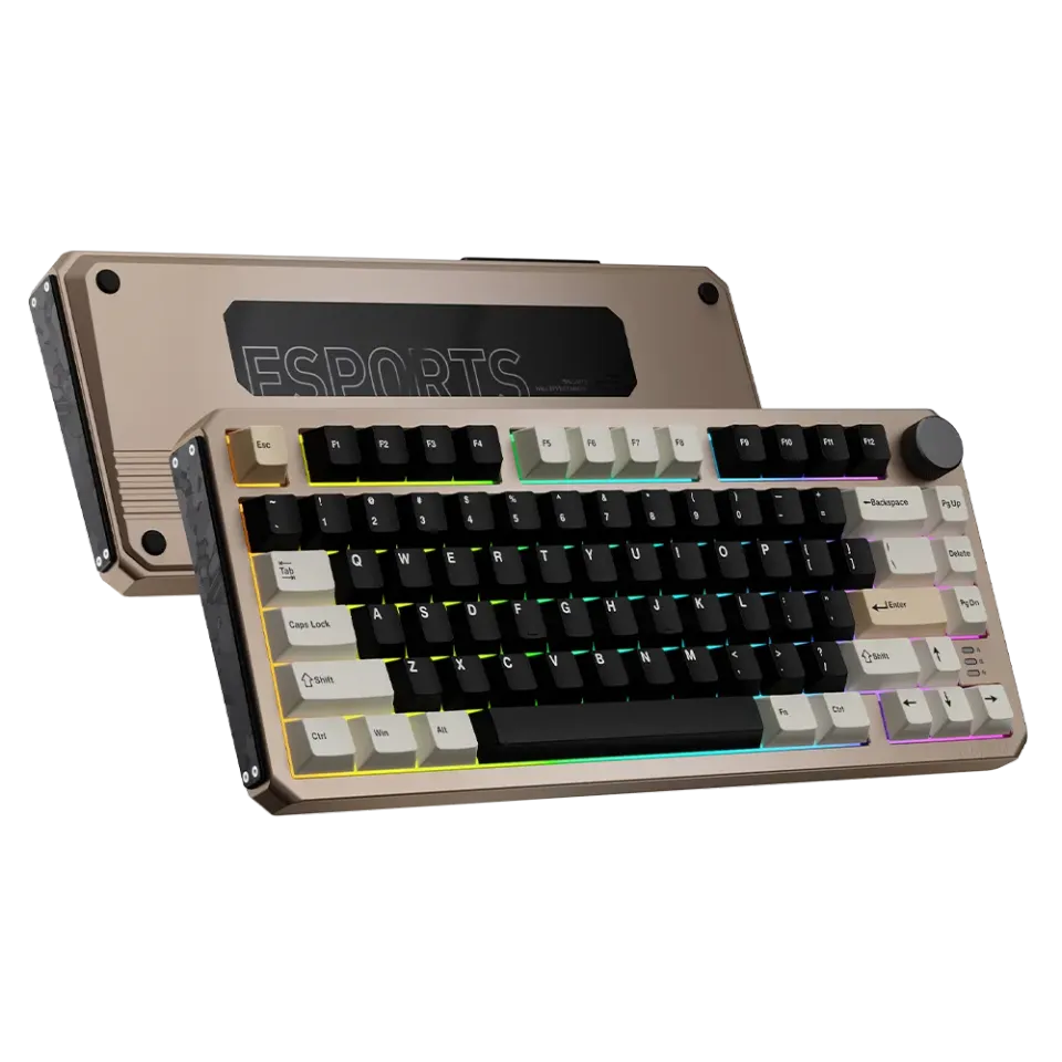 Dareu A75 HE tastatura gaming neagra aluminiu