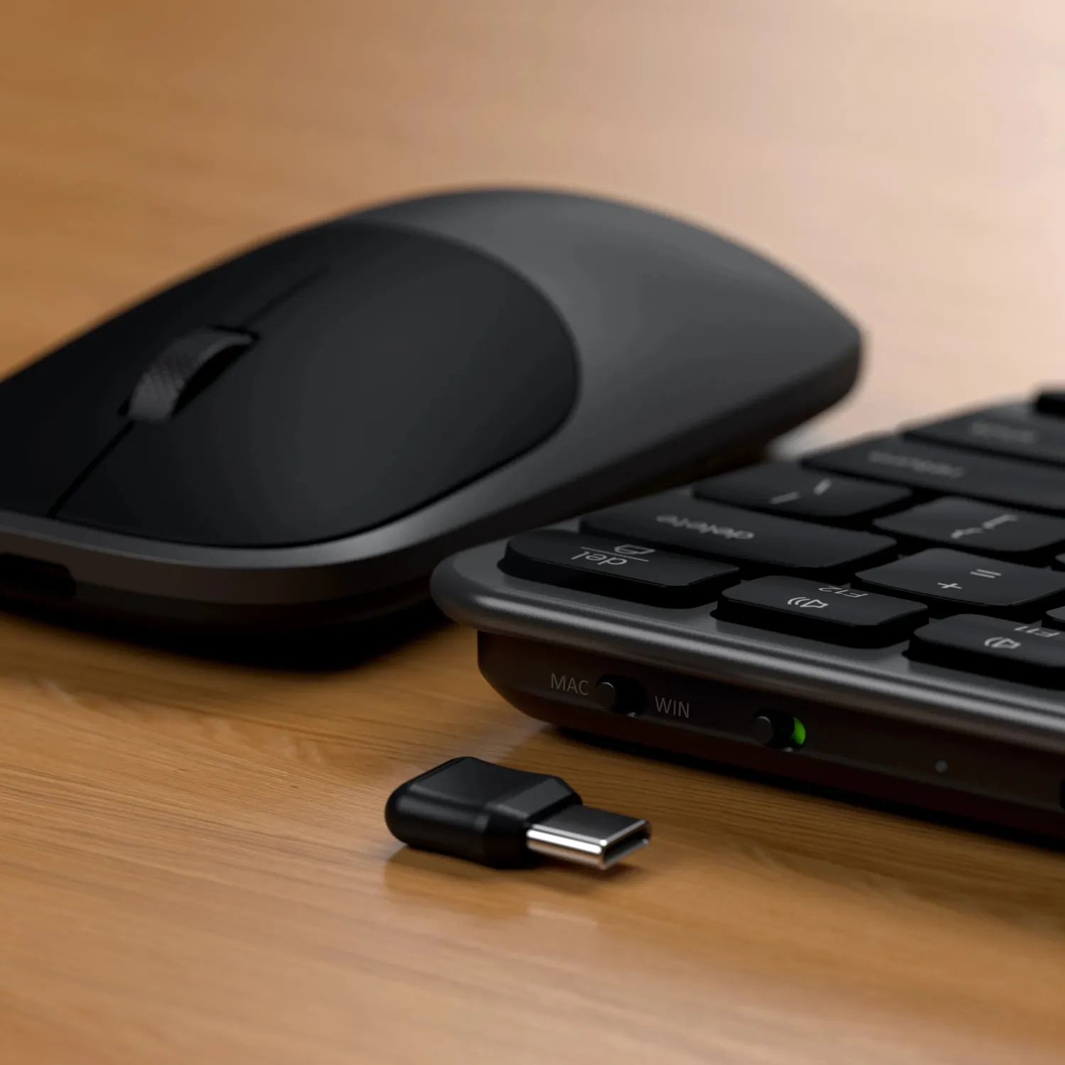 Satechi Slim CEX1 set tastatura mouse wireless Space Black