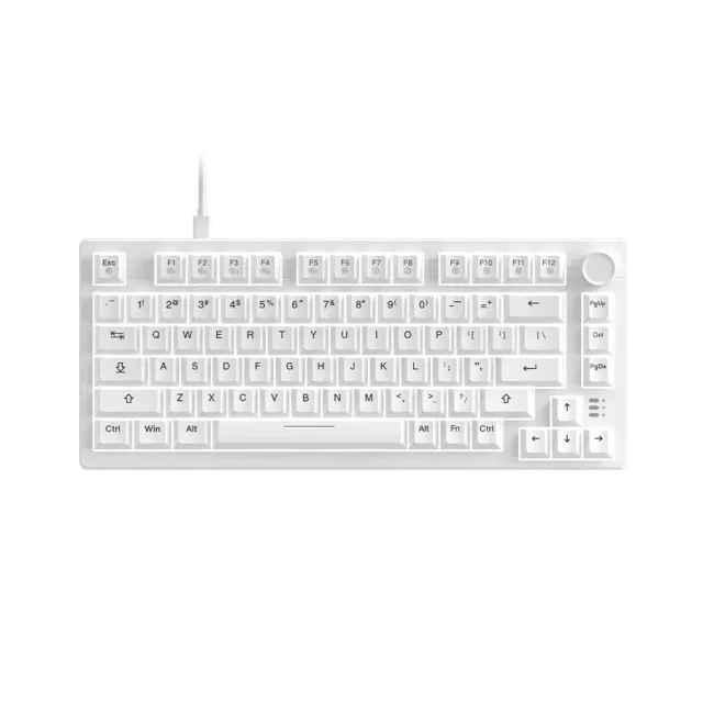 Dareu EK75 tastatura gaming 75% neagra rainbow