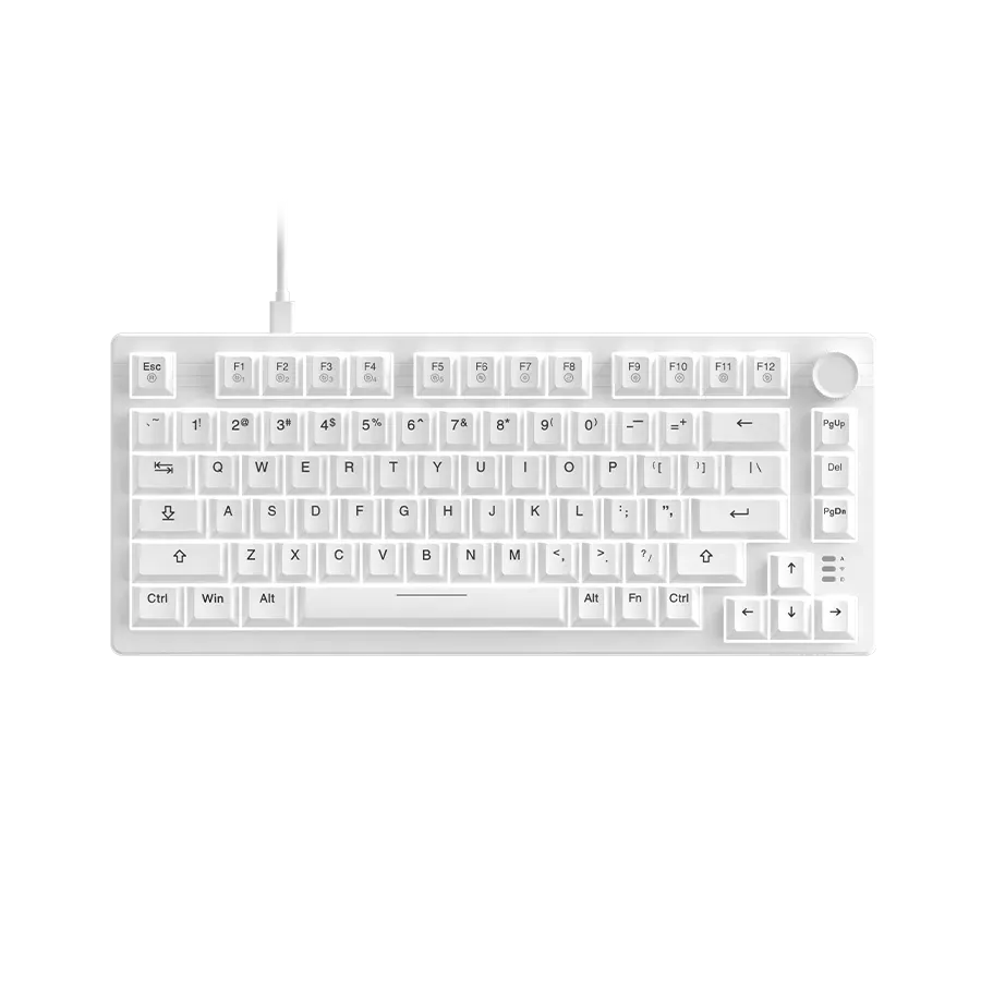 Dareu EK75 tastatura gaming 75% neagra rainbow