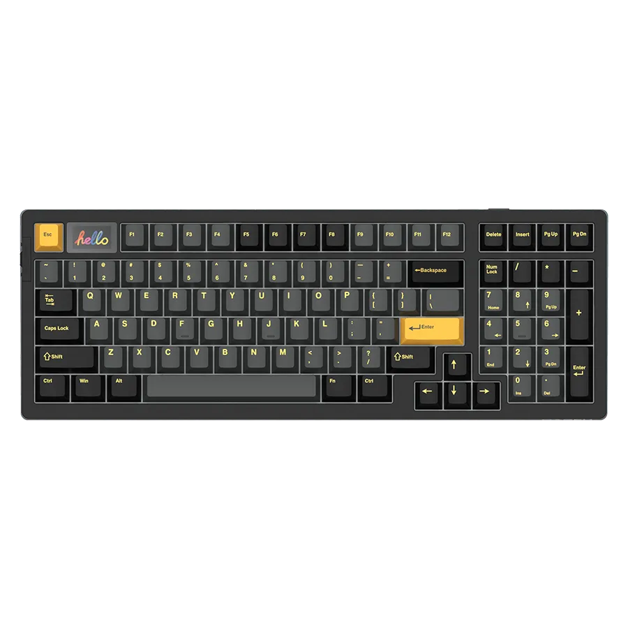 Dareu A98 PRO II tastatura wireless Neagra RGB