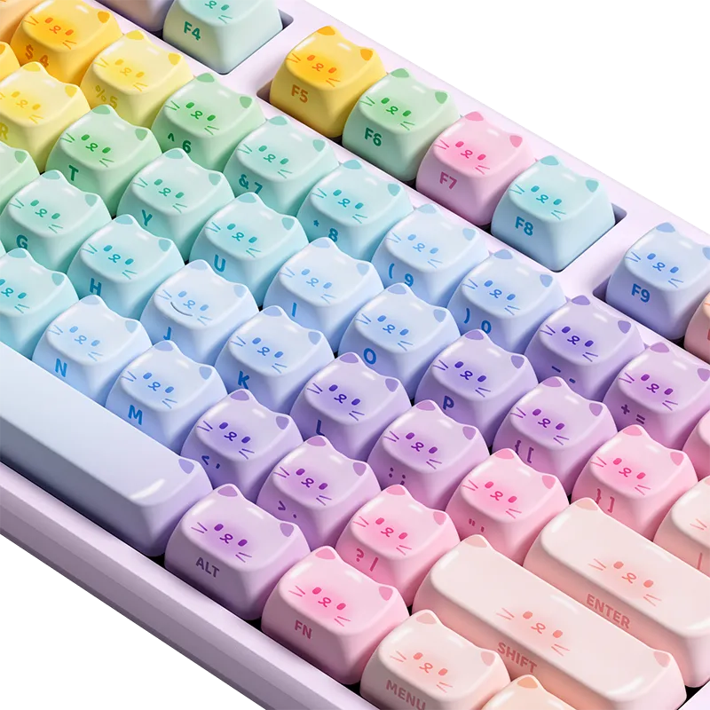 MonsGeek MG108B Colorful Cats tastatura wireless