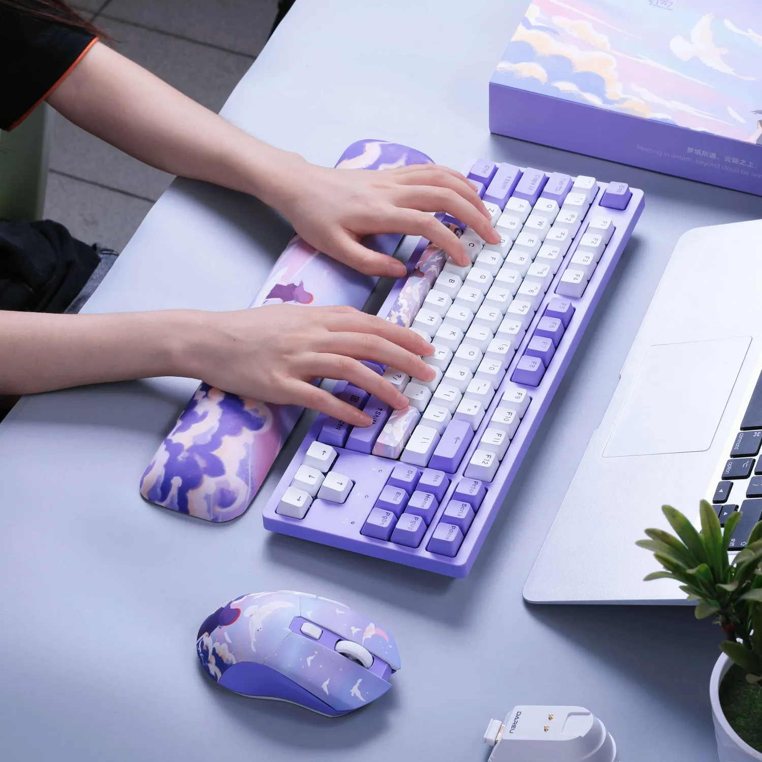 Dareu A87L tastatura gaming mov TKL hotswap