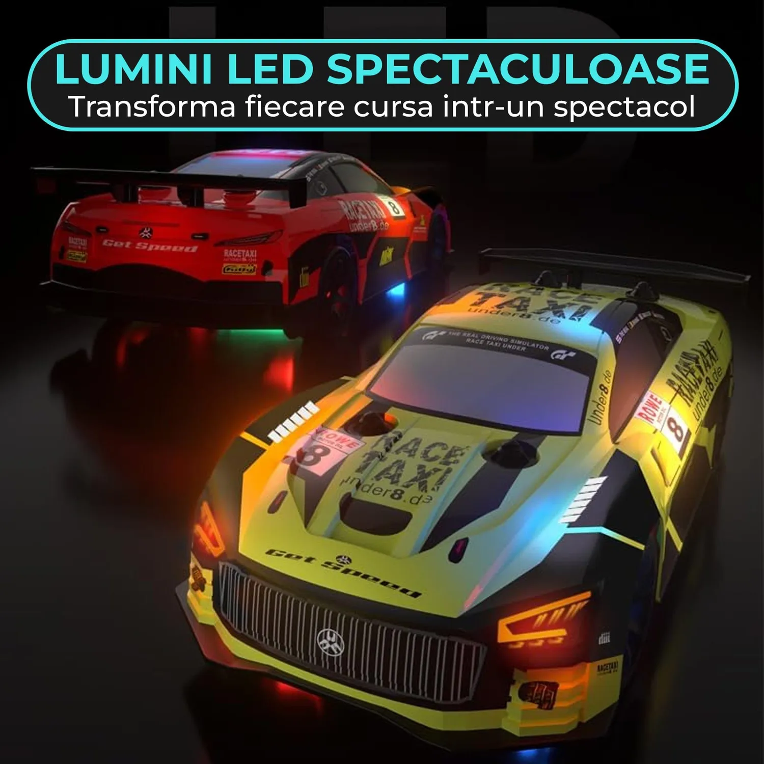 Timebox Drift Car 1:20 masina RC verde lime