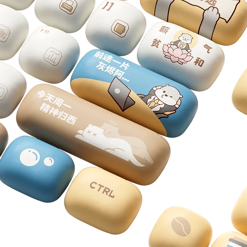 MonsGeek OtterHustle set keycap-uri 138 taste