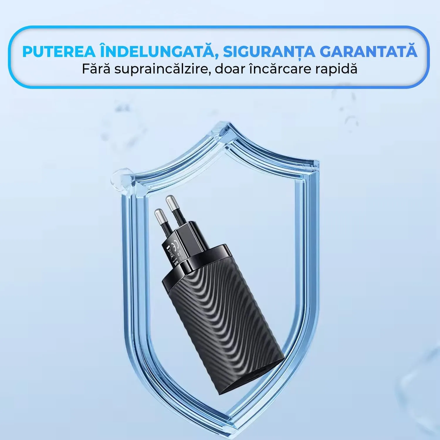 Timebox C 3 incarcator retea 65W negru 3 porturi