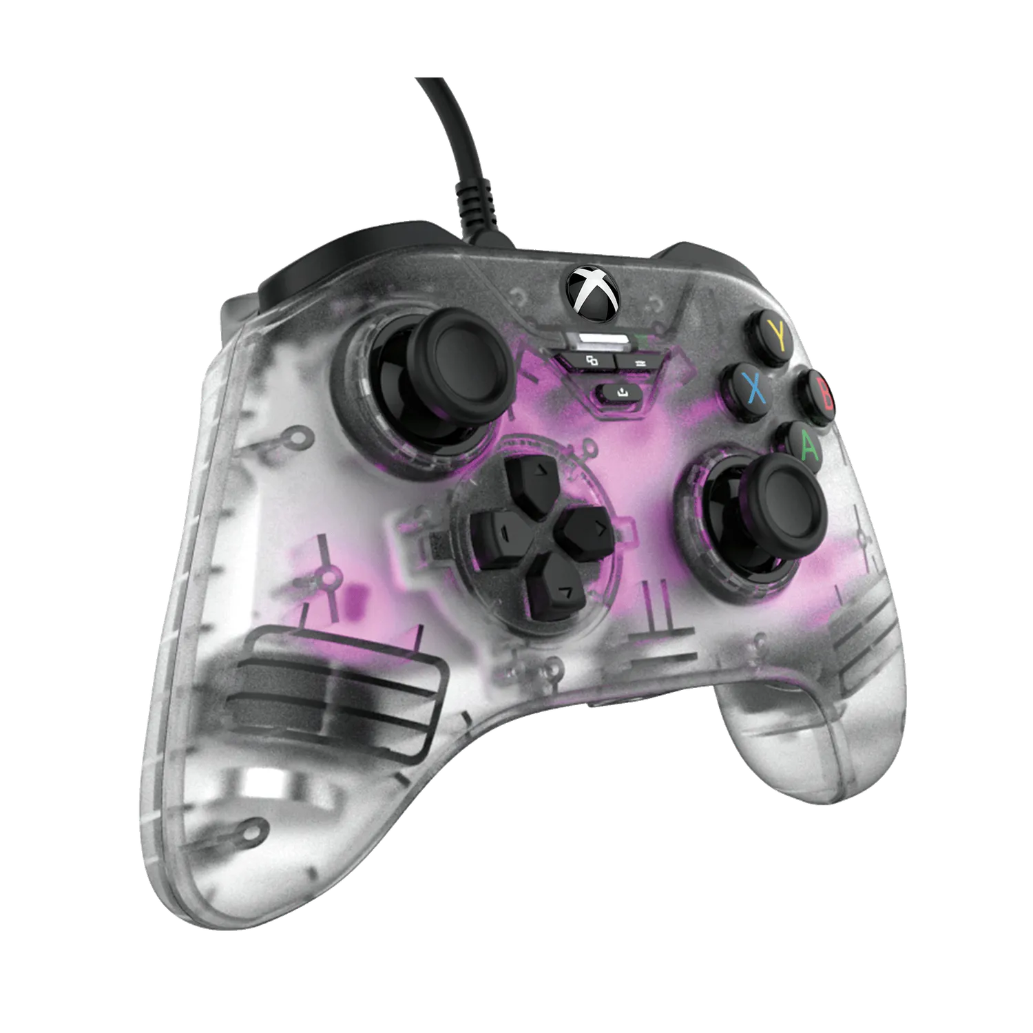 snakebytes Gamepad RGB X controller transparent RGB Xbox