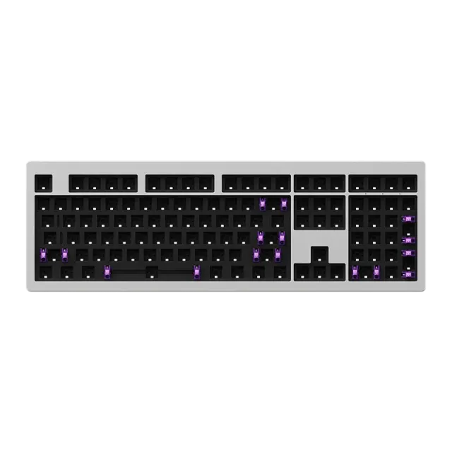 MonsGeek M5 tastatura mecanica Silver aluminiu