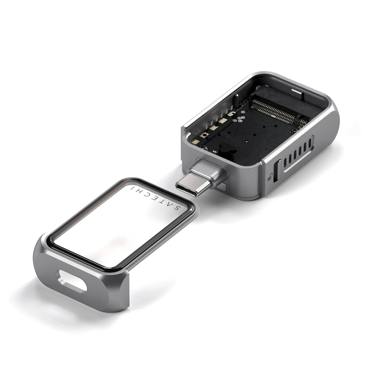 Satechi Mini carcasa SSD NVMe 2230 10Gbps USB-C