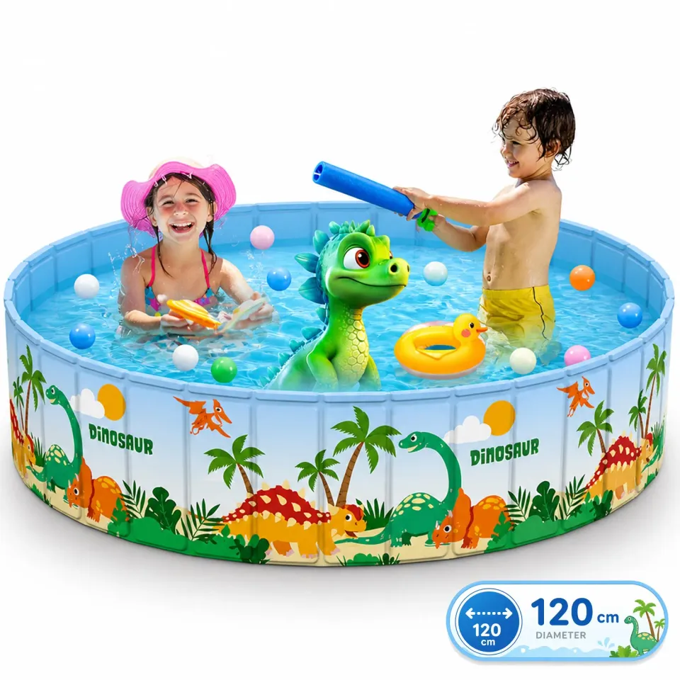 Timebox Piscina Copii Pliabila PVC 120cm