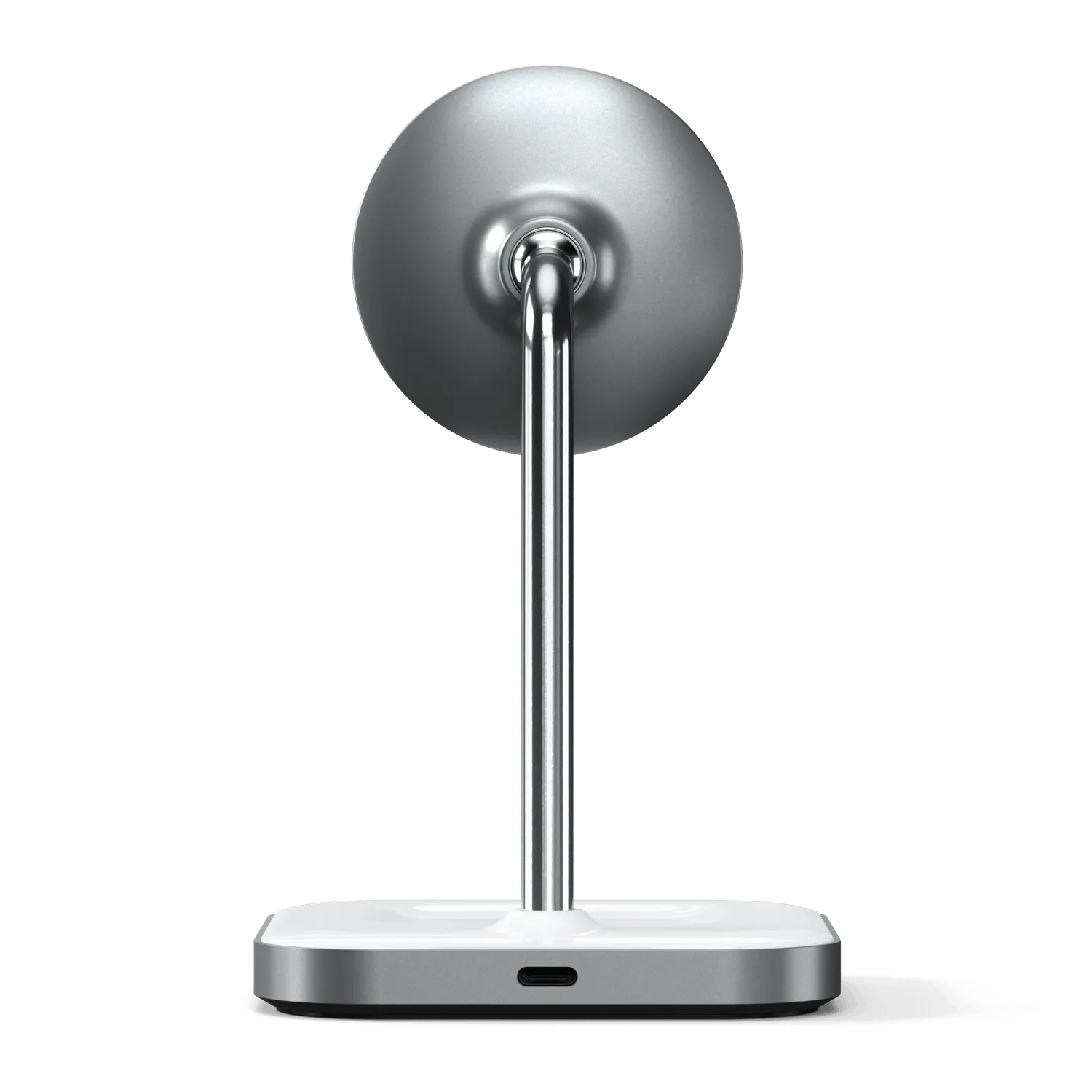 Satechi Aluminum 2-in-1 Magnetic Stand incarcator wireless iPhone