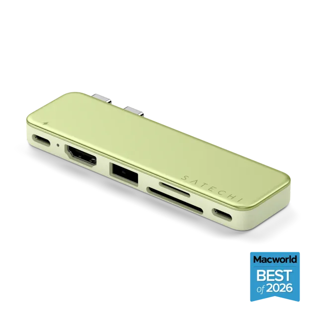 Satechi Snap Hub USB-C MacBook Neo argintiu 6 porturi