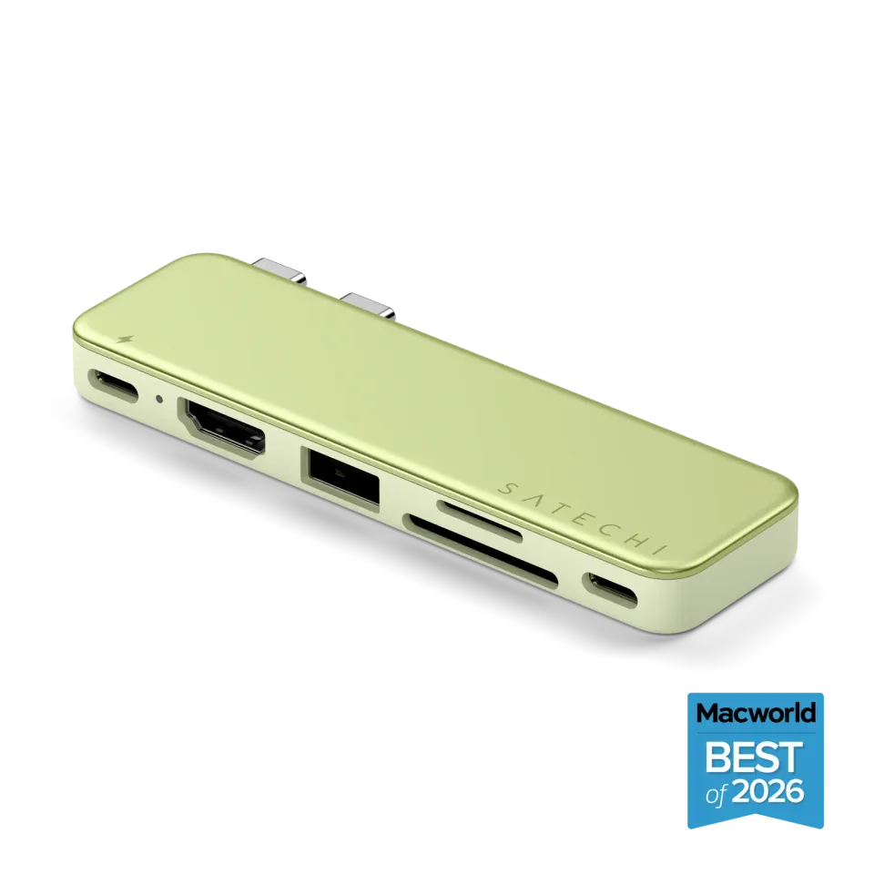 Satechi Snap Hub USB-C MacBook Neo argintiu 6 porturi