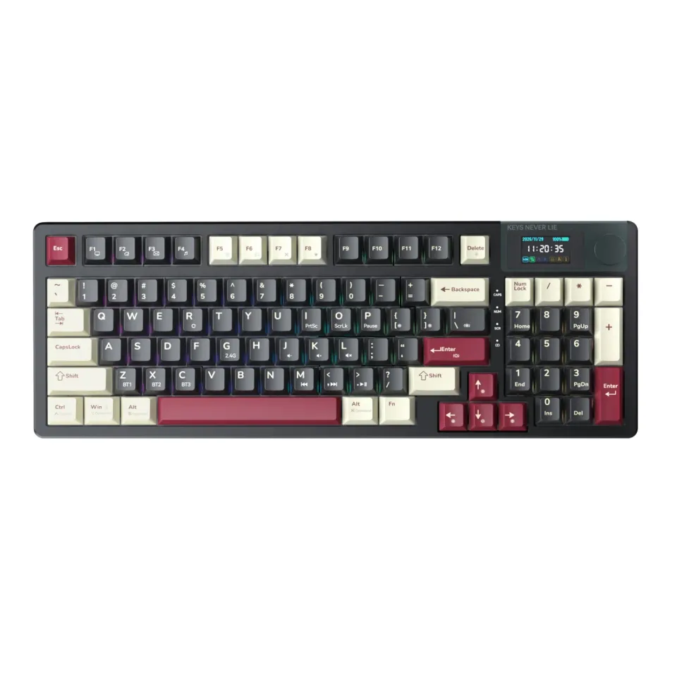 Kemove K94 tastatura mecanica wireless RGB tri-mode