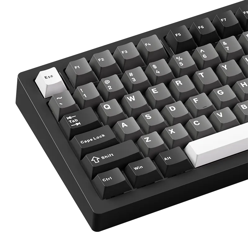 MonsGeek M1 V5 Black Silver tastatura RGB aluminiu