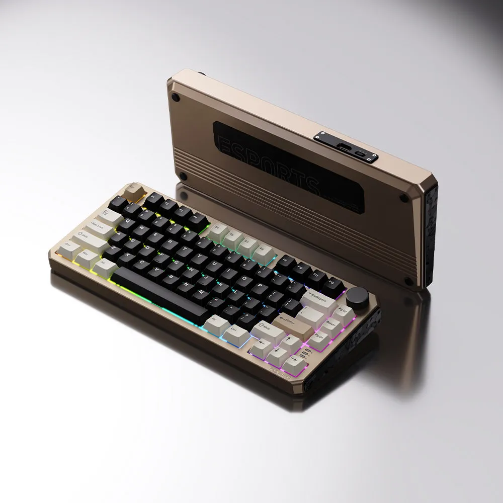 Dareu A75 HE tastatura gaming neagra aluminiu
