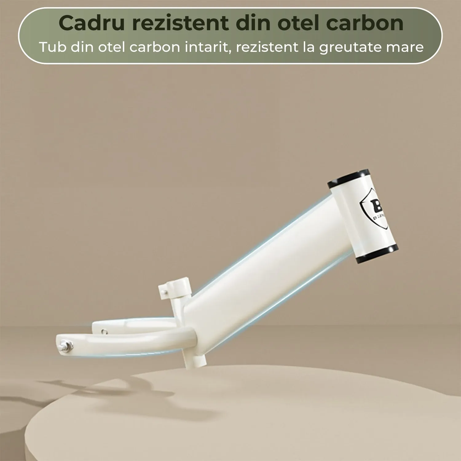 Timebox Bicicleta Echilibru Copii Alb Reglabila Casca