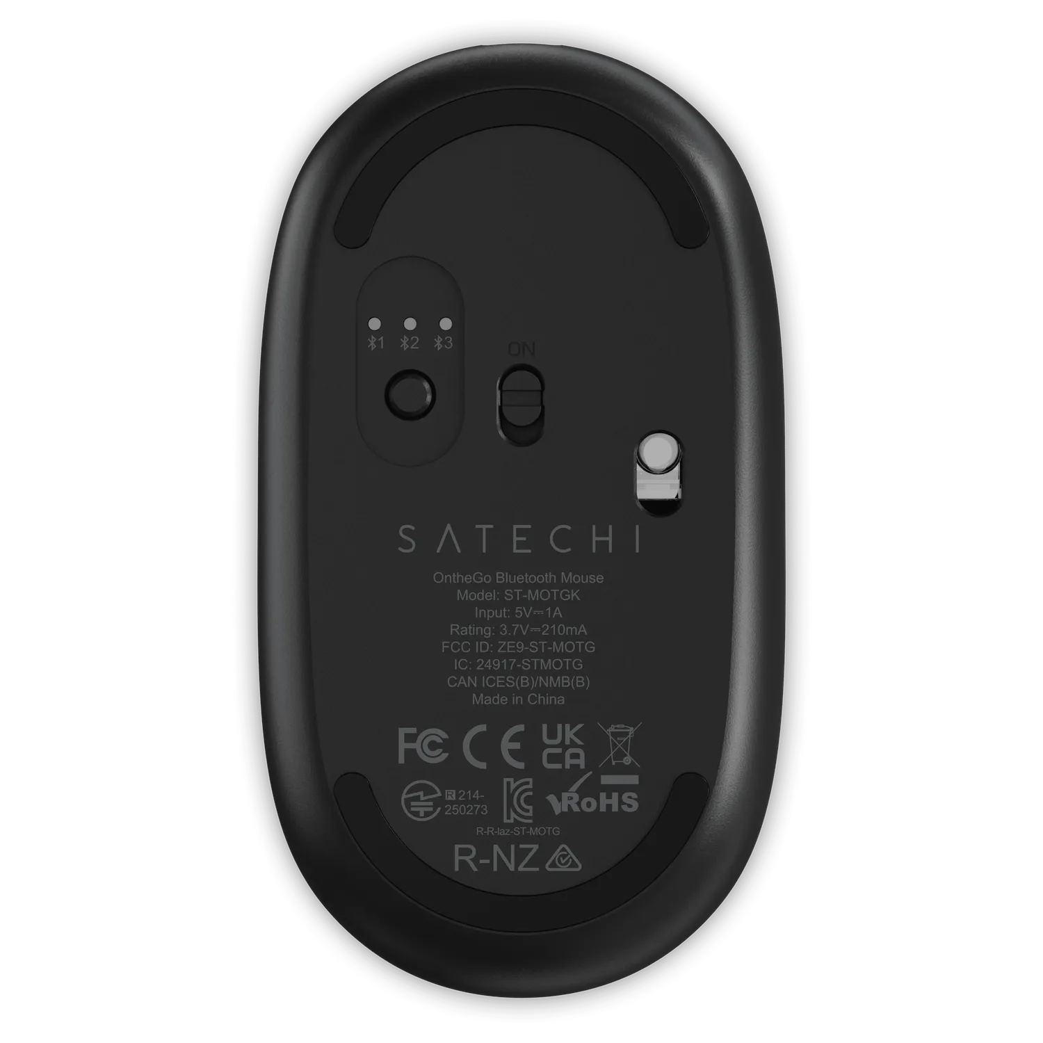 Satechi OntheGo mouse bluetooth negru compact