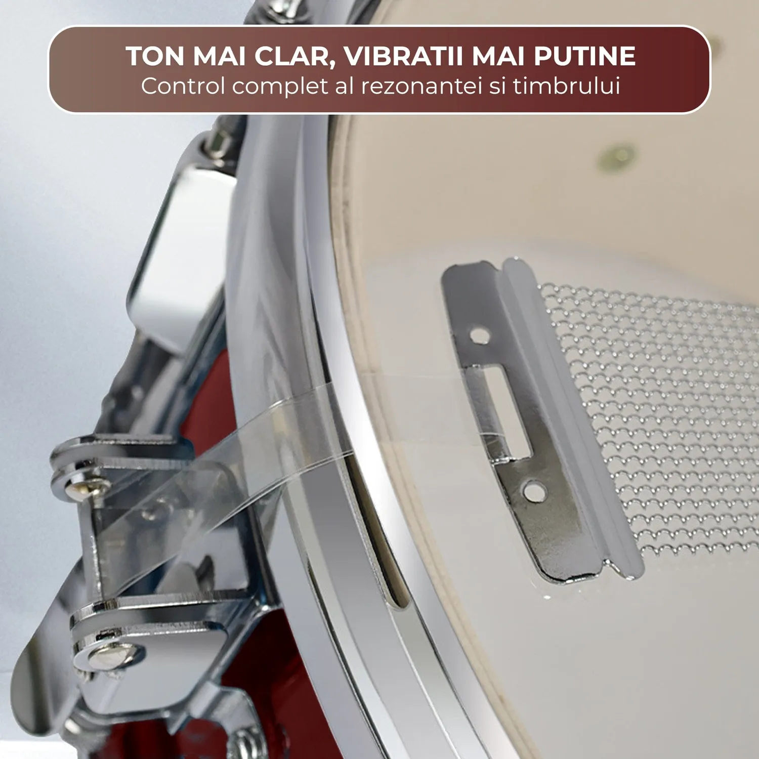 Timebox Jazz 5 piese set tobe acustice visiniu