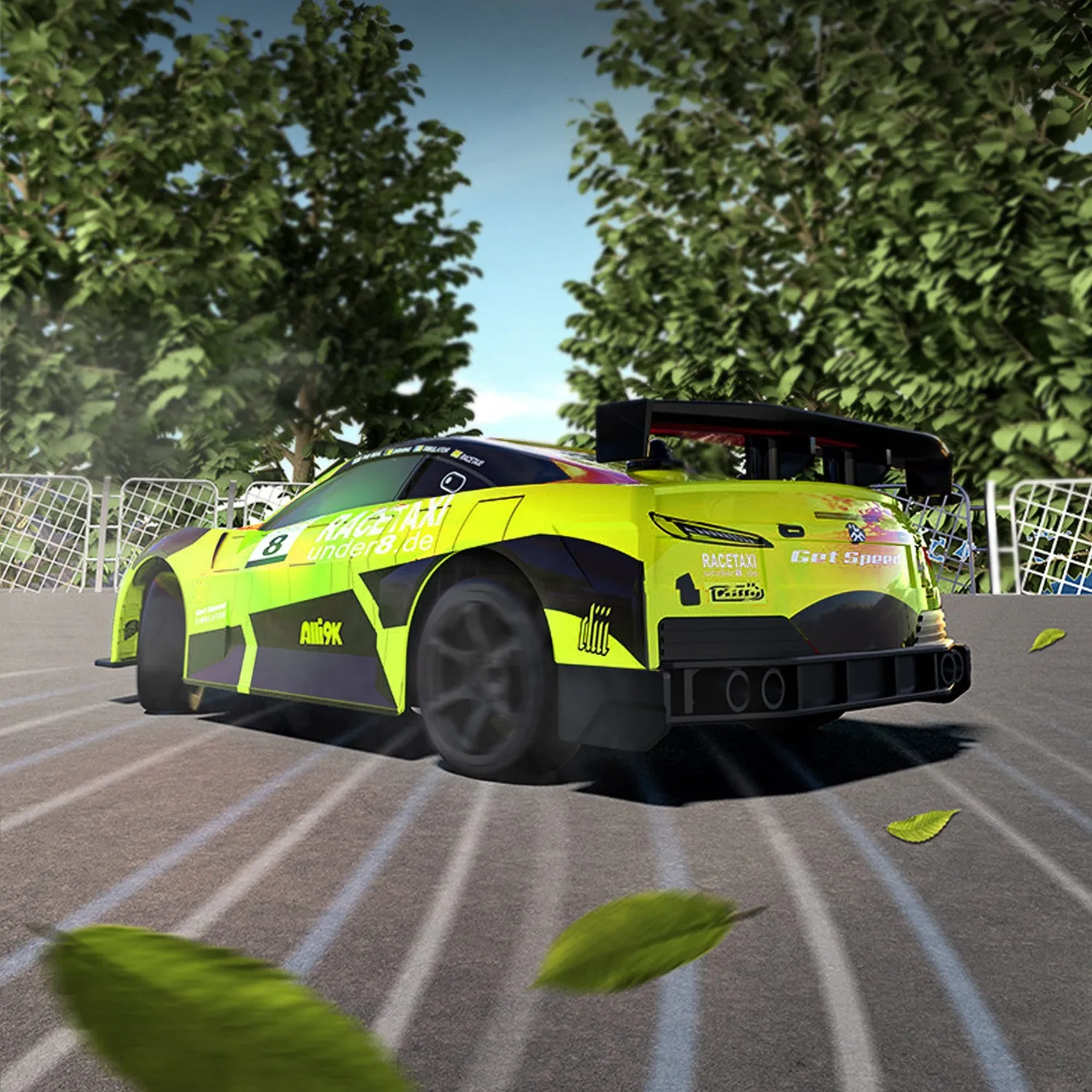 Timebox Drift Car 1:20 masina RC verde lime