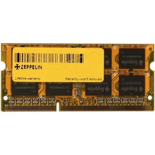 Zeppelin DDR3 1600MHz 8GB CL9 memorie SODIMM 1.5V
