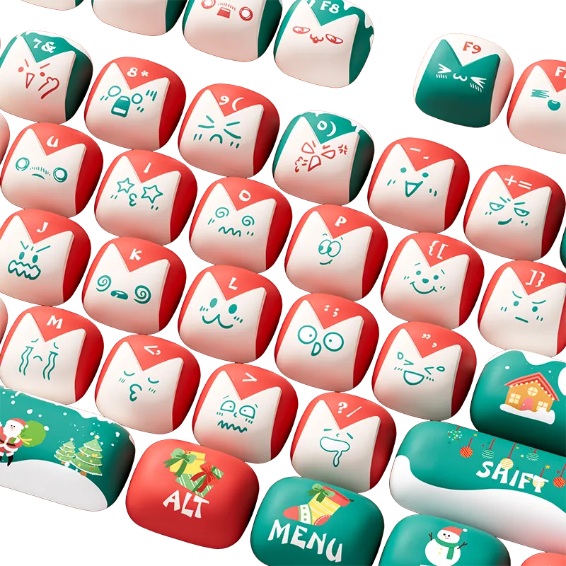 MonsGeek Christmas Fantasy set keycap-uri 137 taste