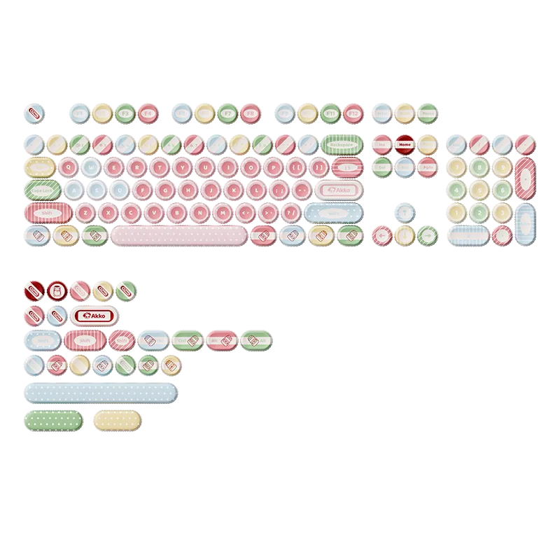 MonsGeek BottleCap set keycaps 131 taste PBT profil