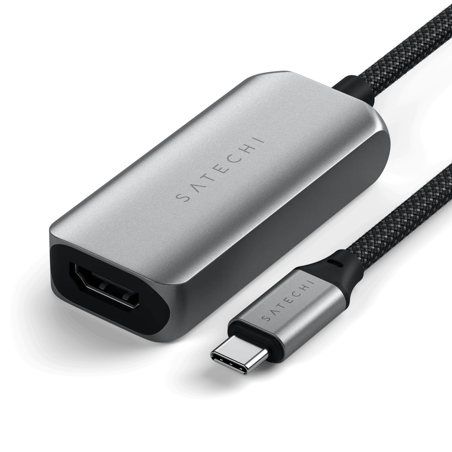 Satechi USB-C HDMI 2.1 8K adaptor aluminiu