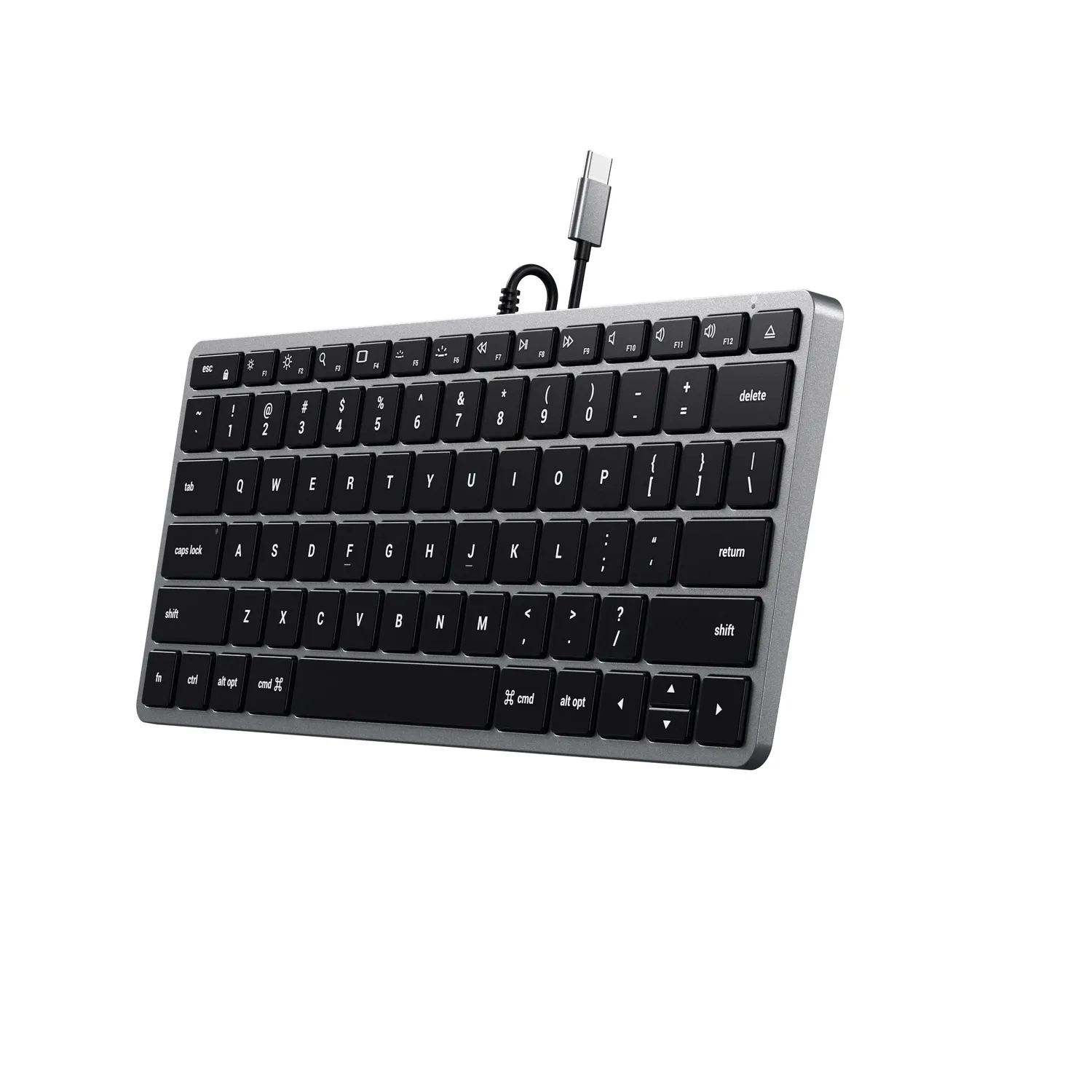 Satechi Slim W1 tastatura iluminata Space Gray