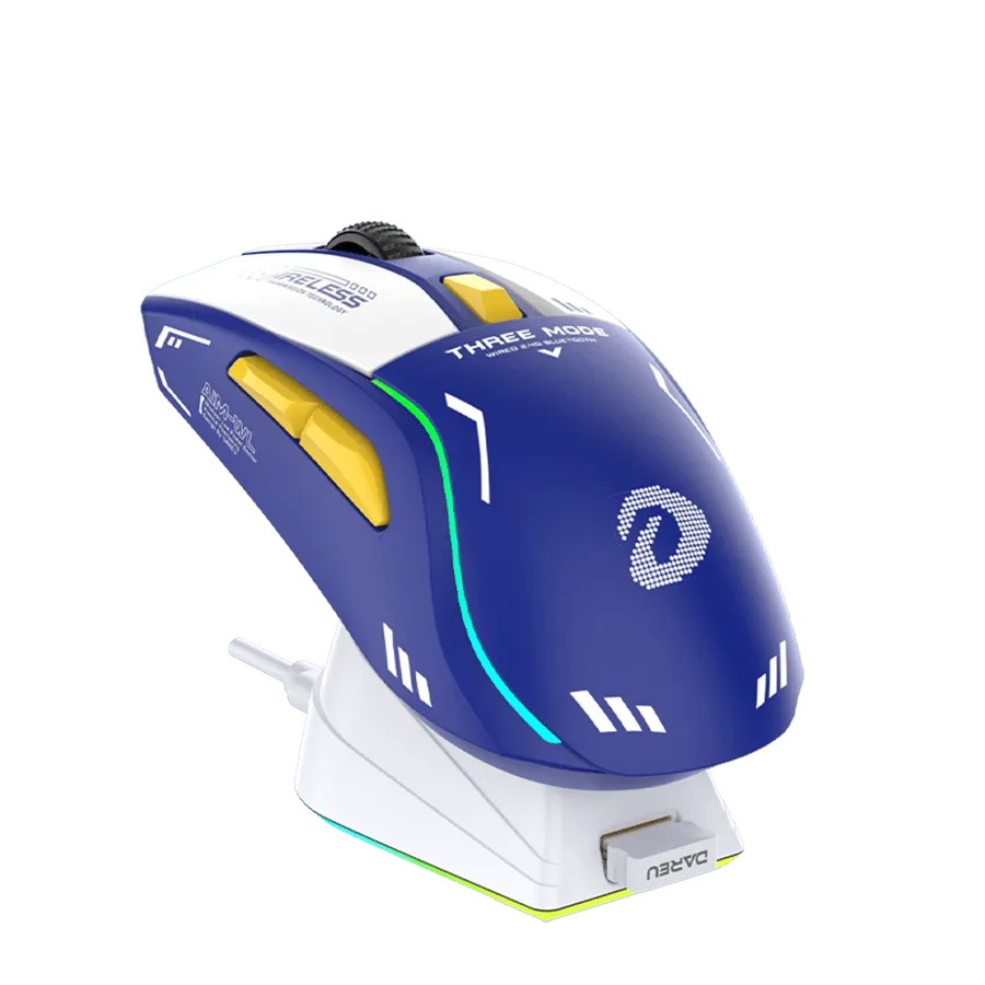 Dareu A950 mouse gaming negru cu dock RGB