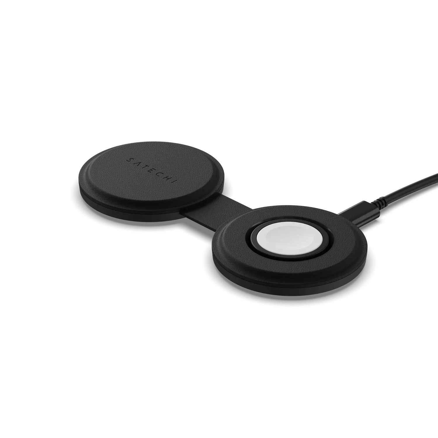 Satechi OntheGo 2-in-1 Charger incarcator wireless negru Qi2