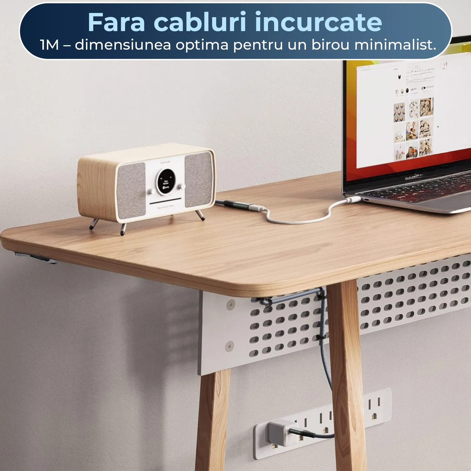Timebox Cablu Prelungitor USB-C 240W 1m Gri 20Gbps