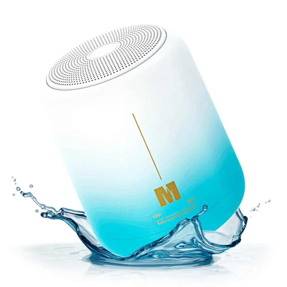 Boxa portabila Timebox Bluetooth RGB albastra 360