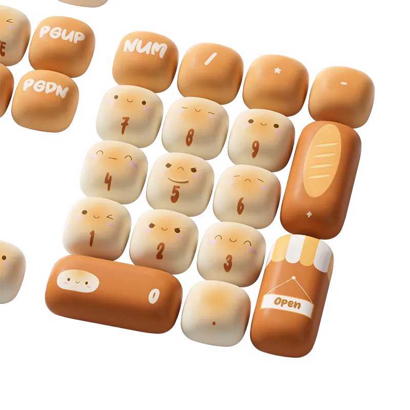 MonsGeek Bun Wonderland set keycaps 138 taste