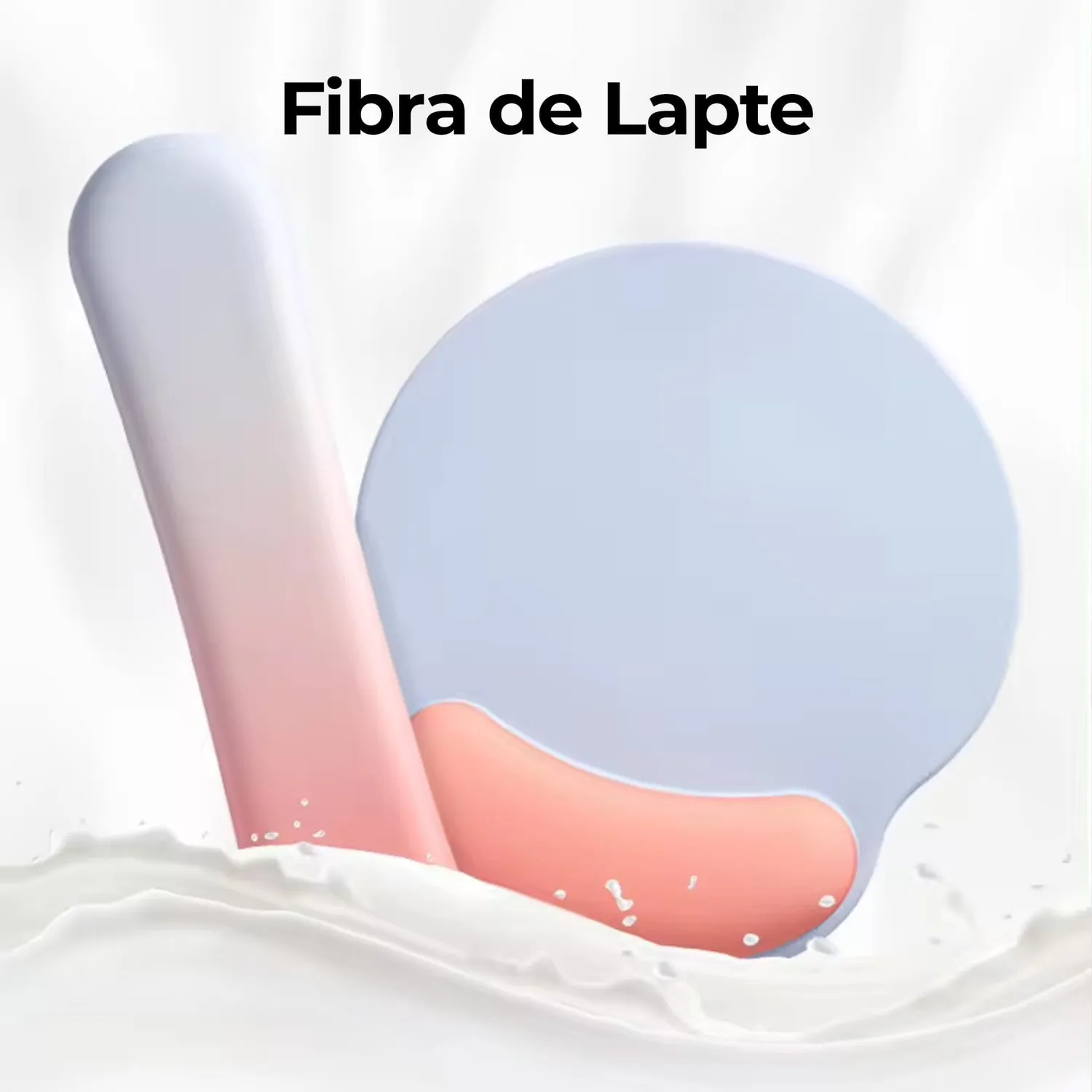 Timebox Mousepad Ergonomic Spuma Memorie Albastru