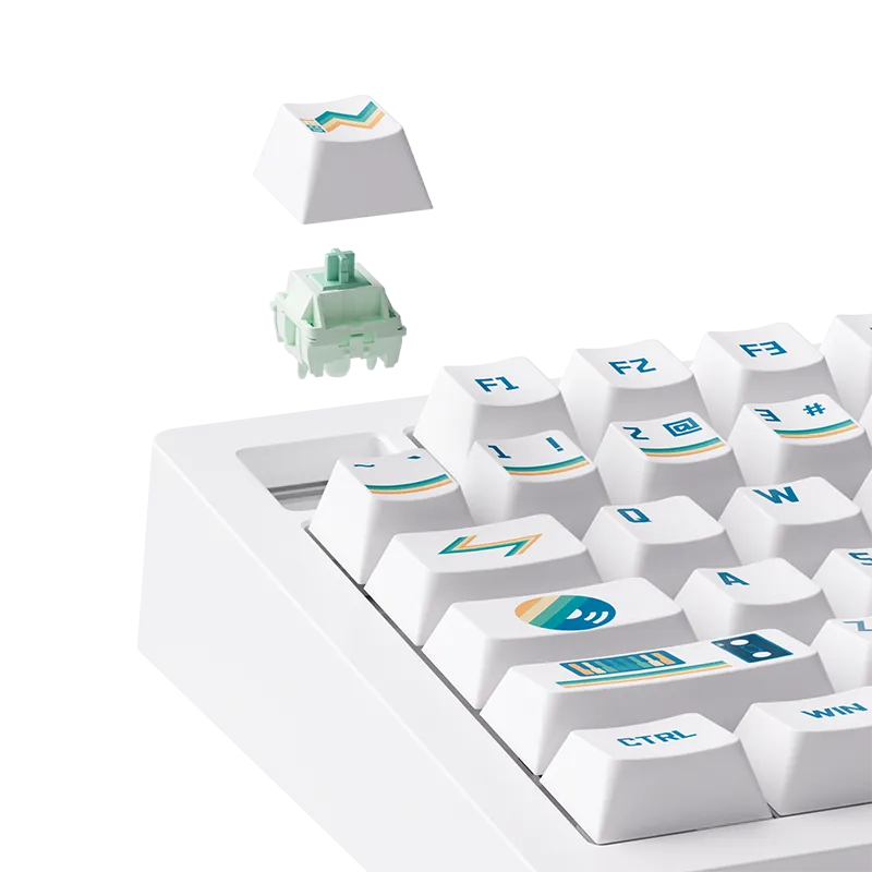 MonsGeek M1 V5 1980s tastatura mecanica VIA retro