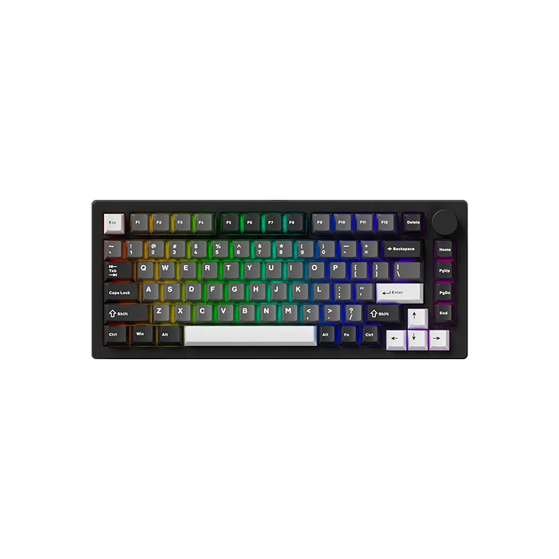 MonsGeek M1 V5 Black Silver tastatura RGB aluminiu