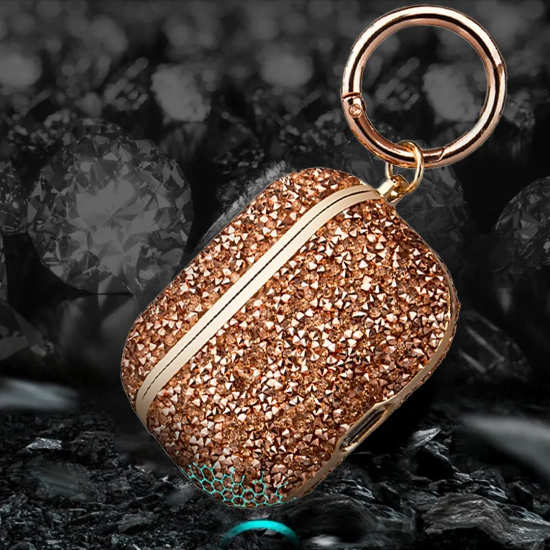 Timebox Diamond husă AirPods Pro cupru antișoc