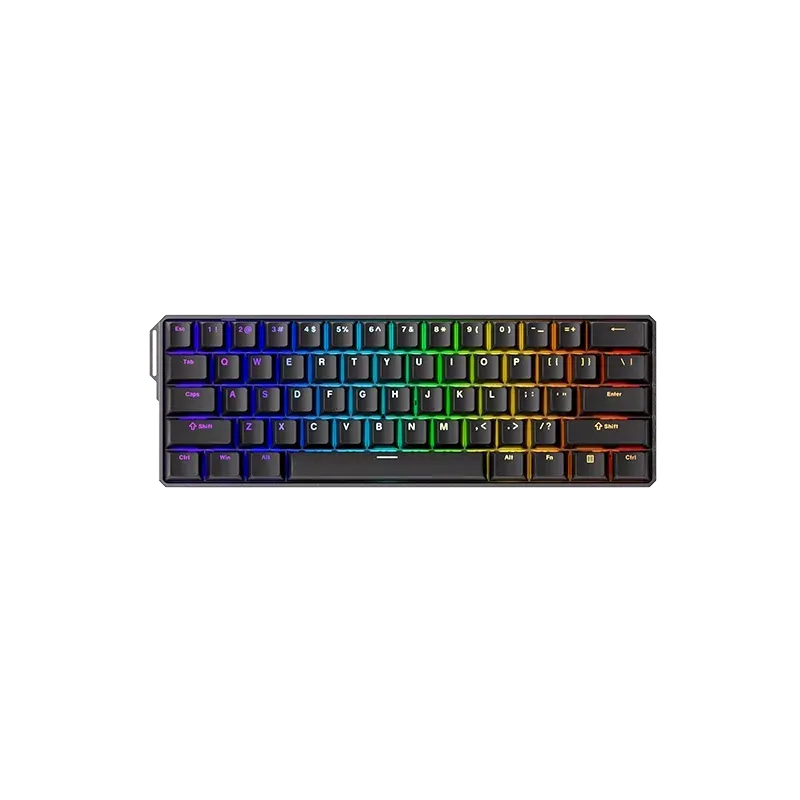 MonsGeek FUN60 Ultra TMR tastatura gaming neagra Glare