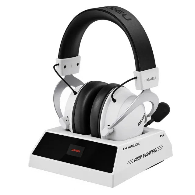 Dareu A3 Max casti gaming wireless negru 100 ore