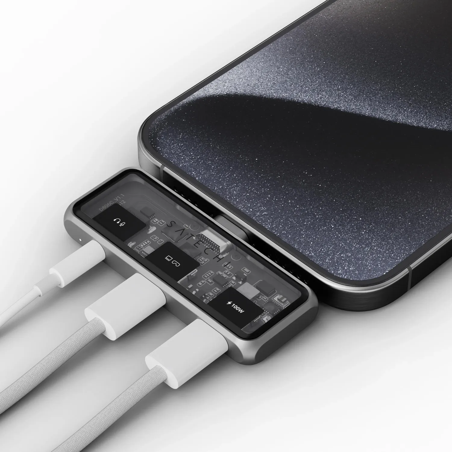 Satechi Mobile XR Hub with Audio hub USB-C 4K