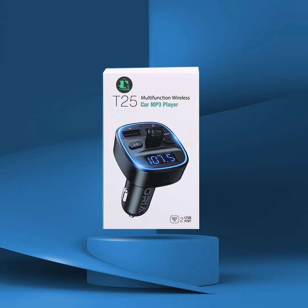 Timebox modulator FM bluetooth 5.0 auto
