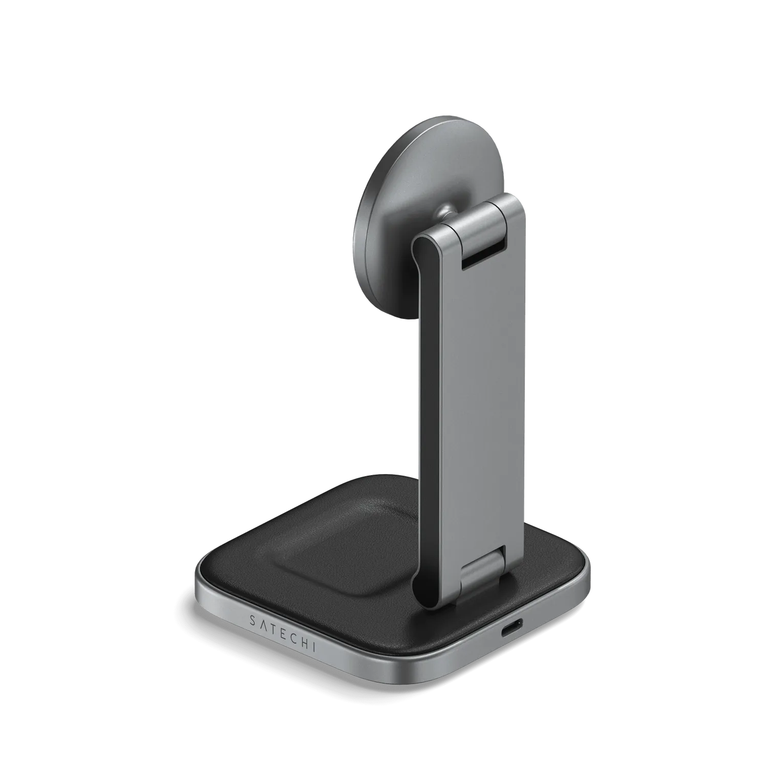 Satechi 2-in-1 Foldable Qi2 stand incarcare wireless 15W
