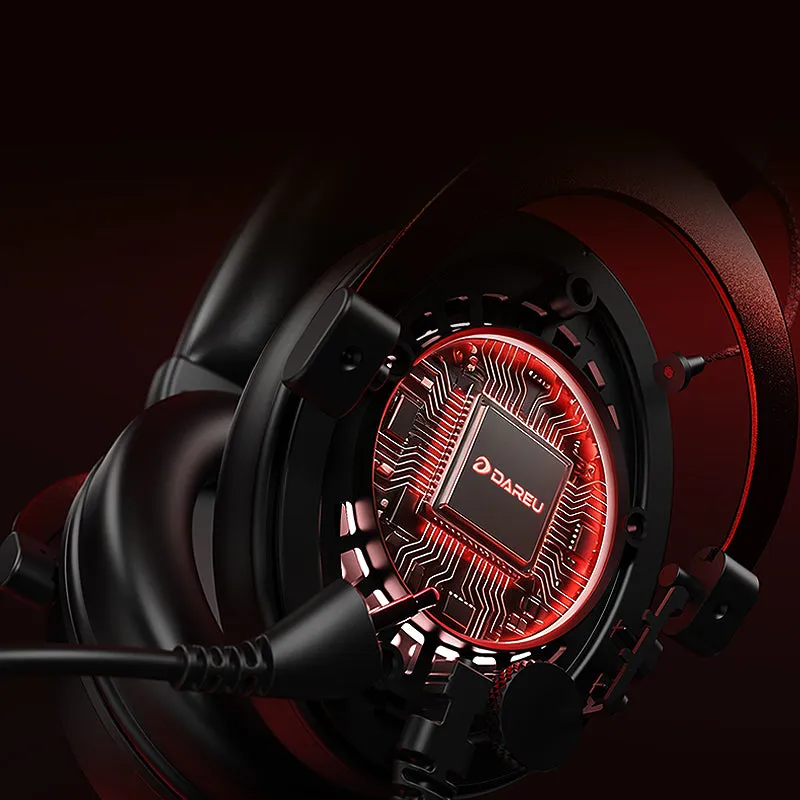 Dareu A3 Pro casti gaming negre 53 mm low-latency
