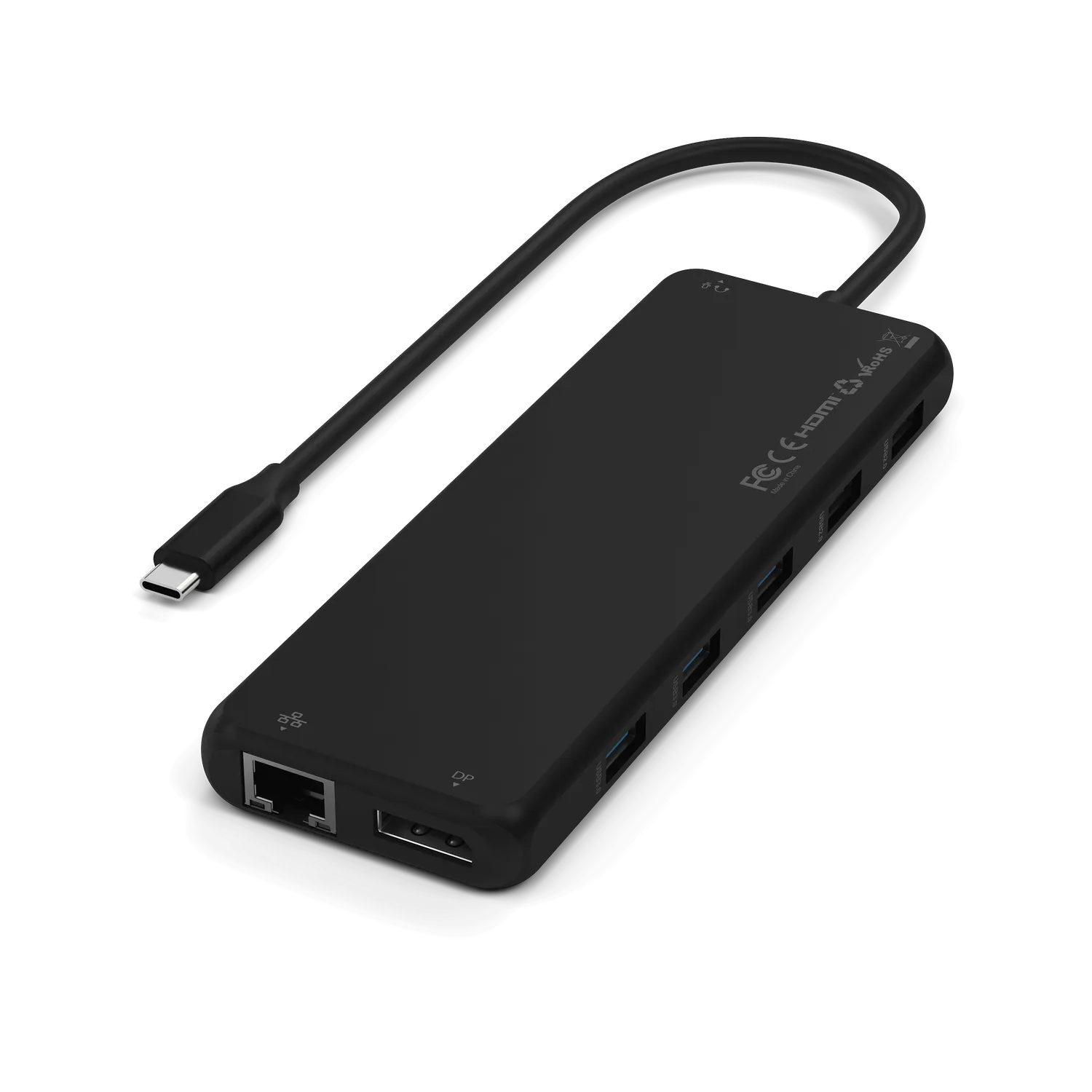 Satechi 13-in-1 USB-C hub triplu display 4K negru 100W